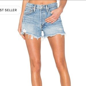 AGOLDE - Parker Vintage Cut Off Jean Shorts